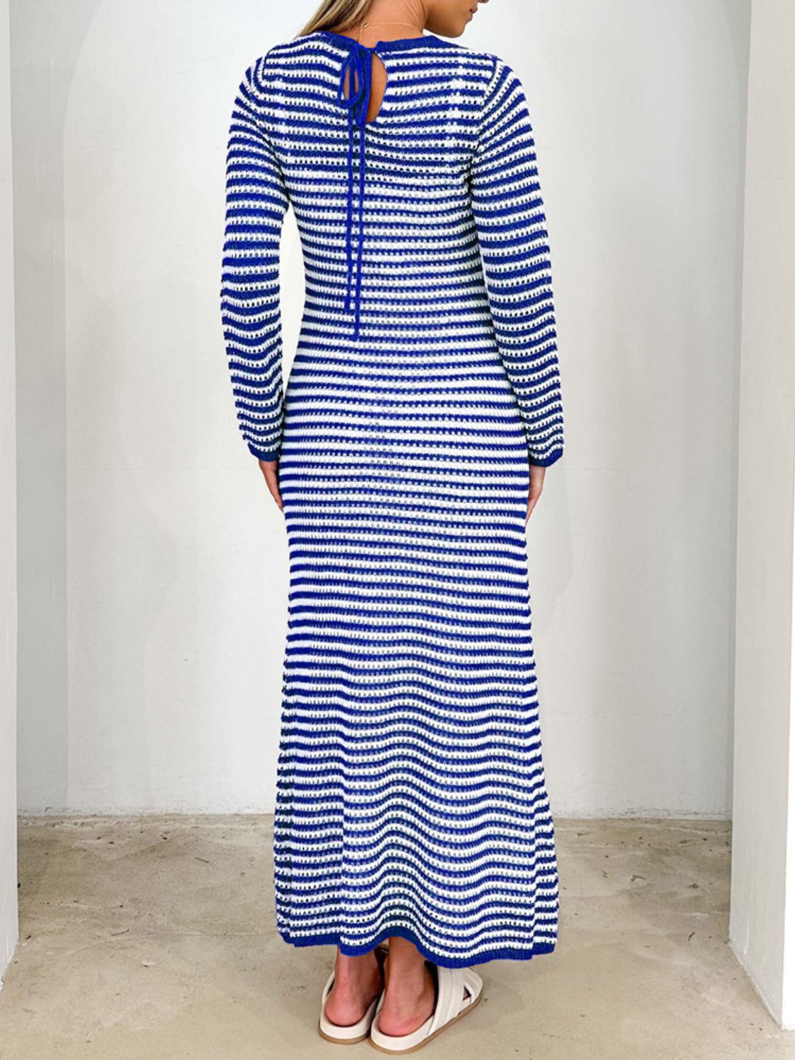 The Devine Striped Sweater Dress