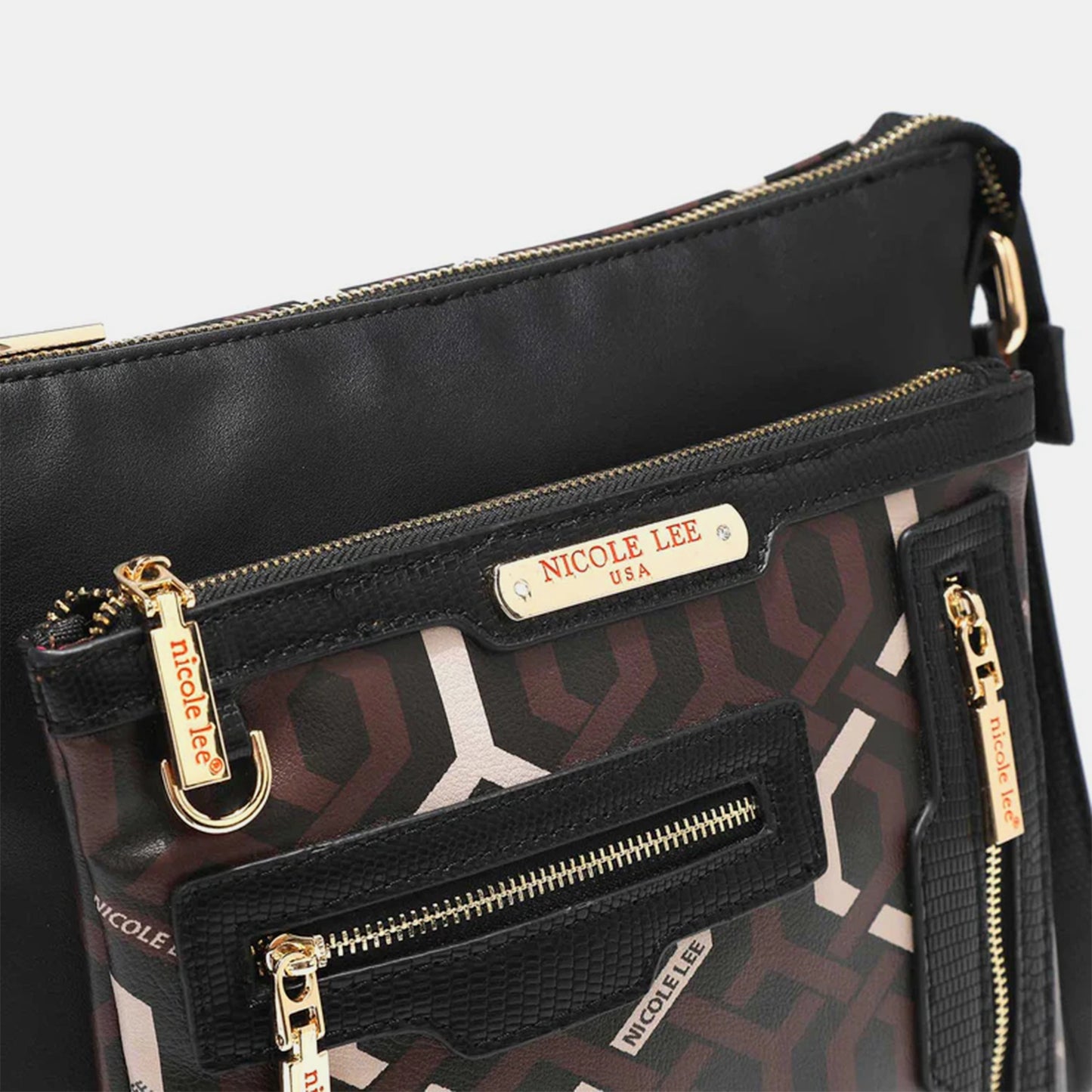 Geometric Crossbody Bag