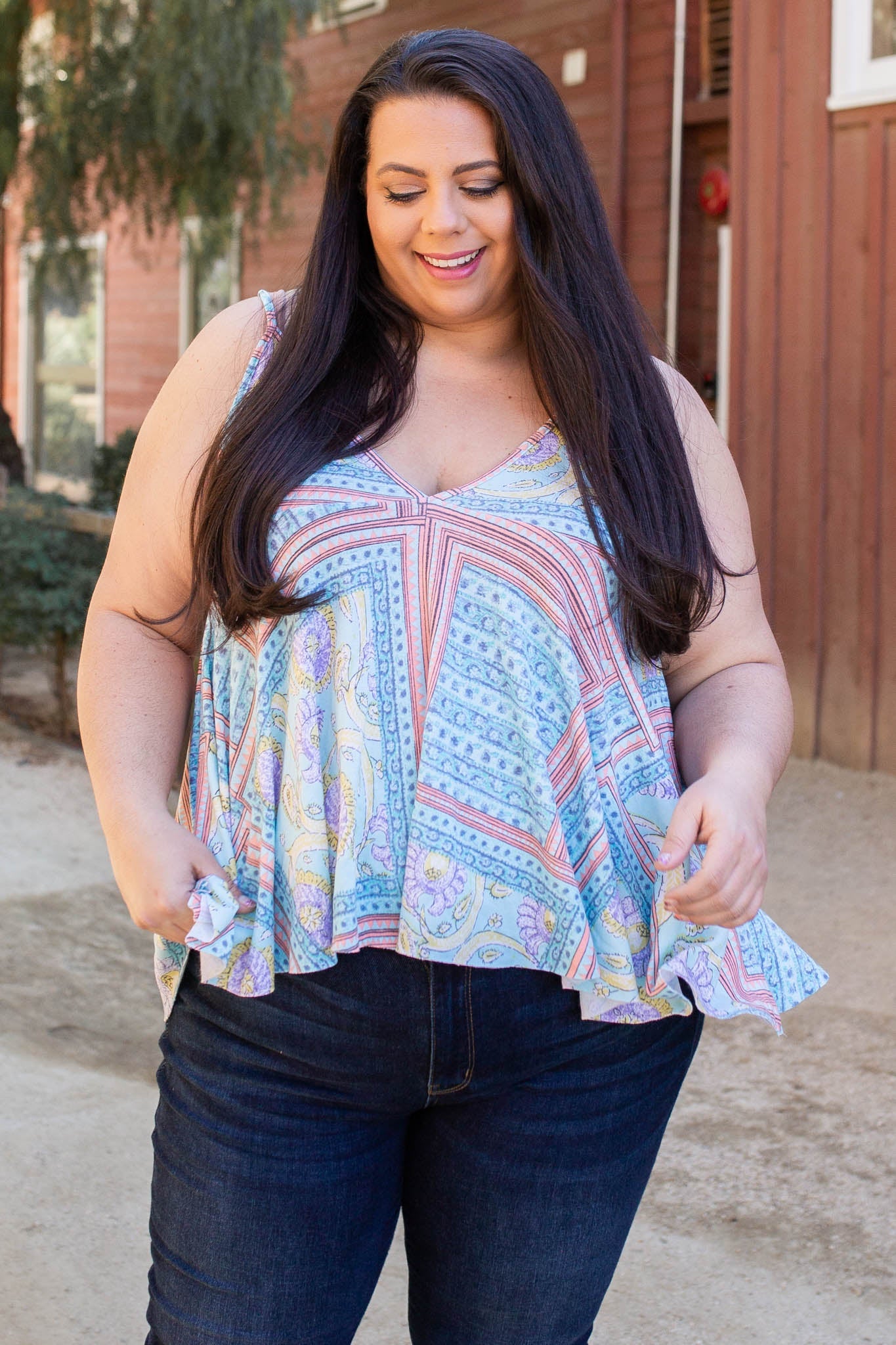 NEW! Patched to Perfection Tank Top