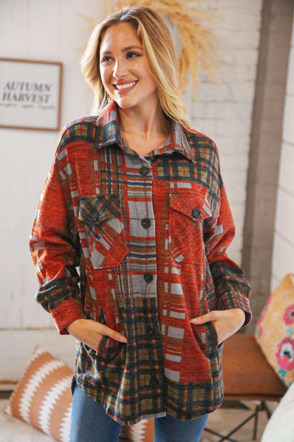The Tania Oversize Shacket
