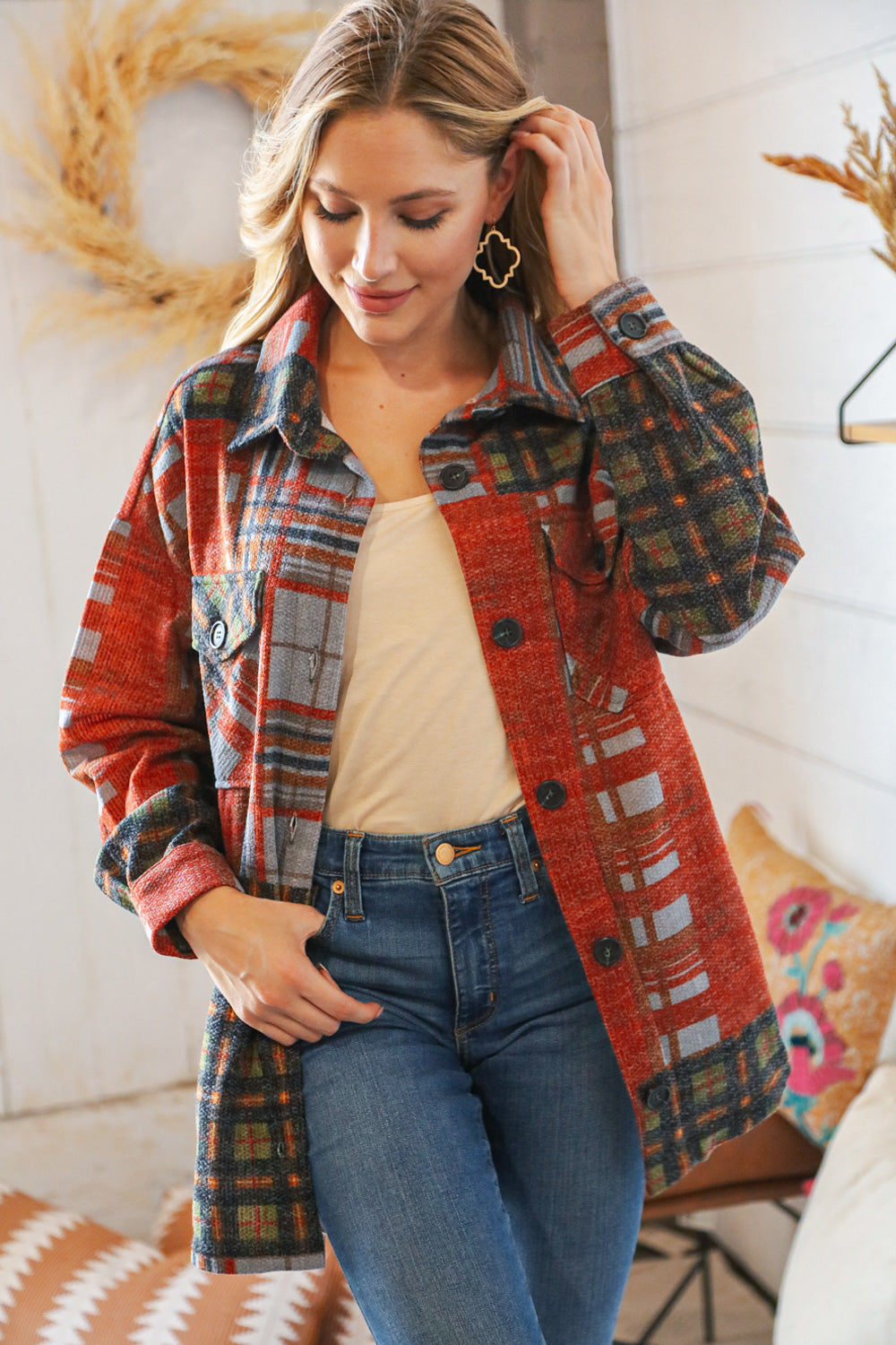 The Tania Oversize Shacket