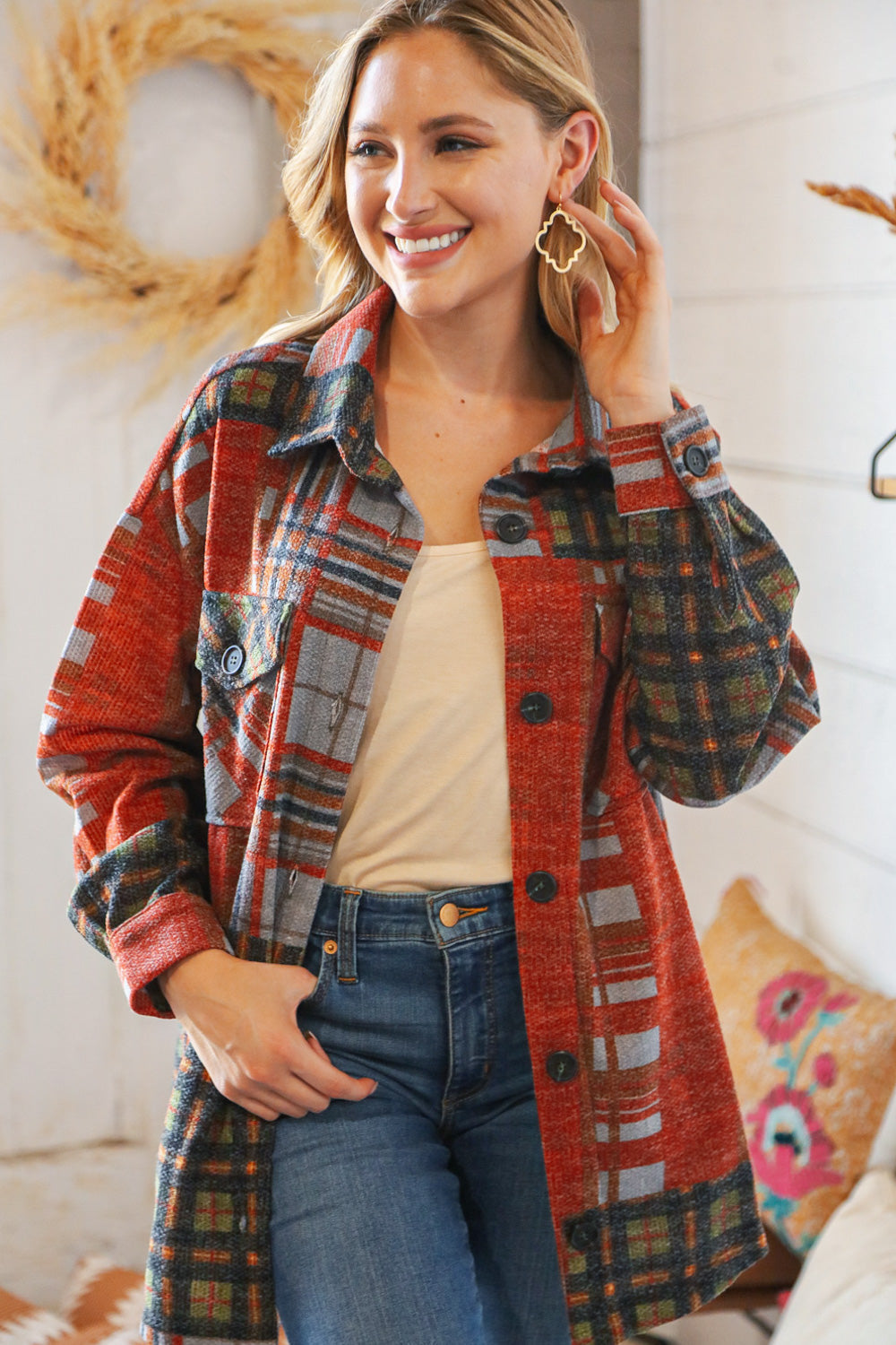 The Tania Oversize Shacket
