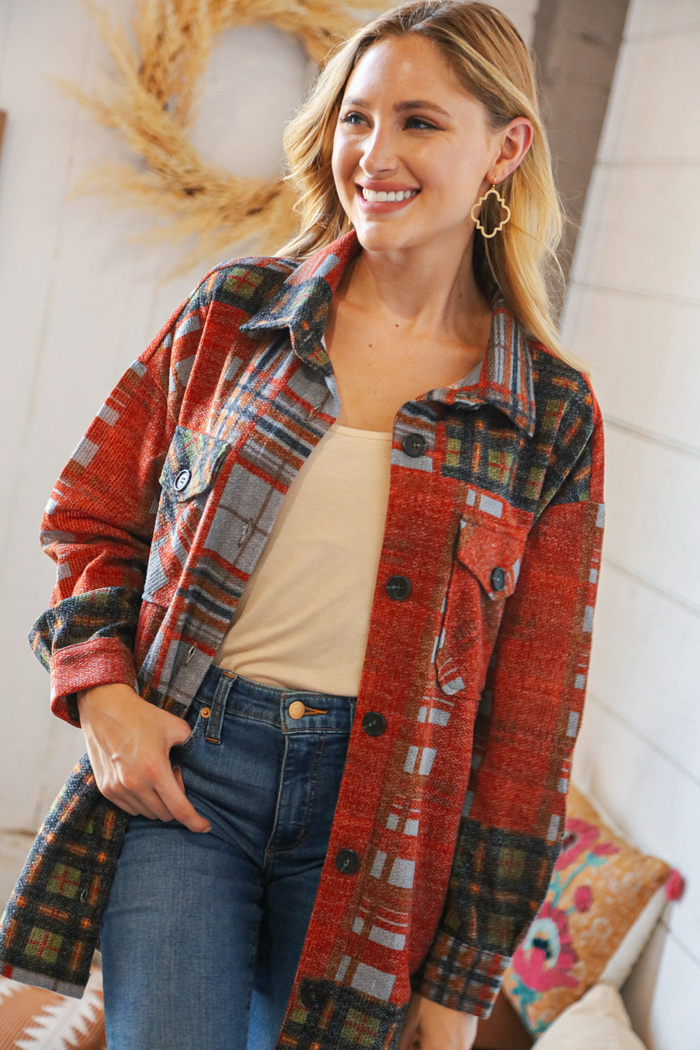 The Tania Oversize Shacket