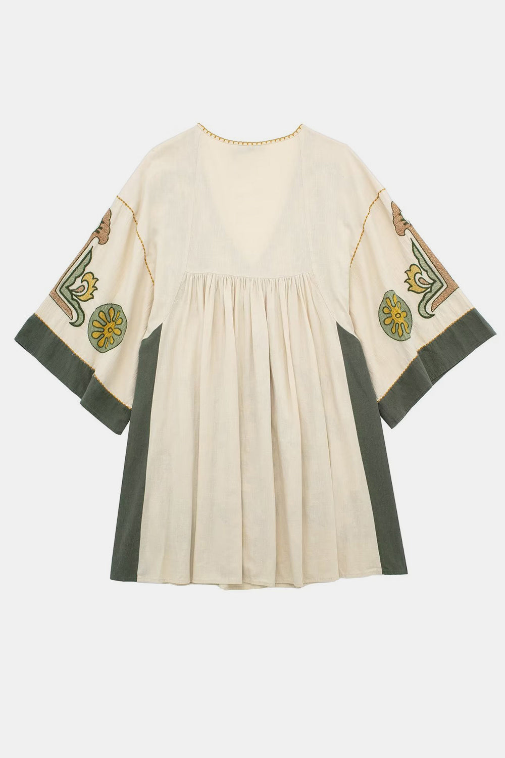 The Isadora Three-Quarter Sleeve Mini Dress
