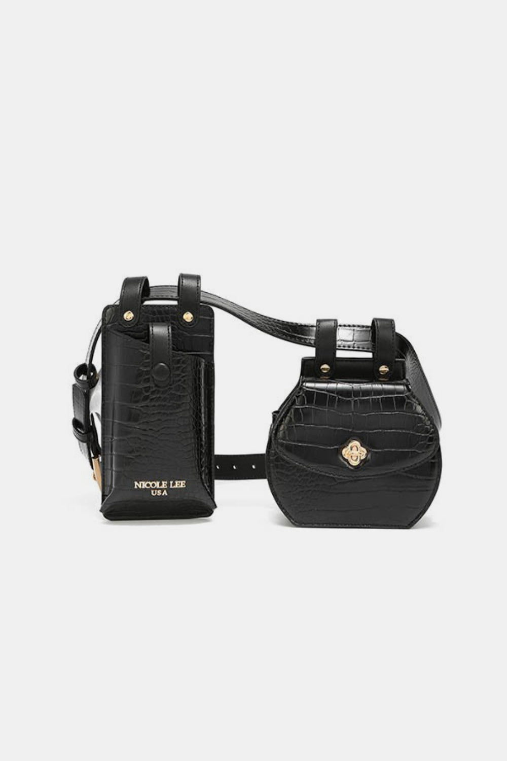 The 2 Piece Texture Belt Bag