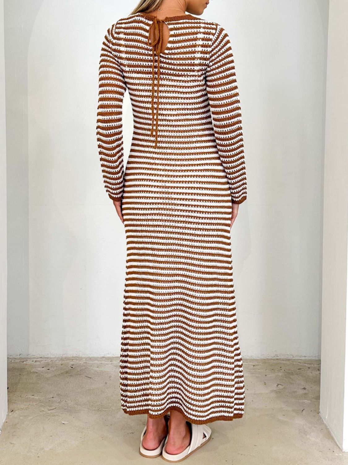 The Devine Striped Sweater Dress