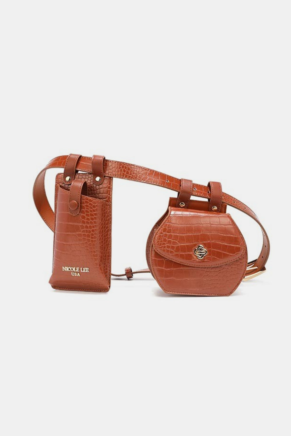 The 2 Piece Texture Belt Bag