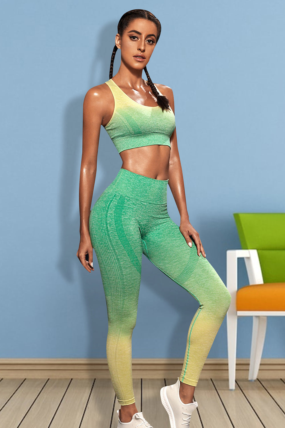 Ombré Active Leggings Active Set