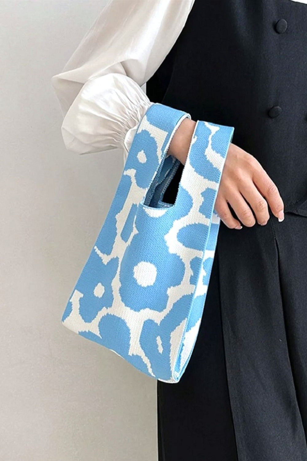 NEW! Flower Eco-Friendly Knitted Handbag