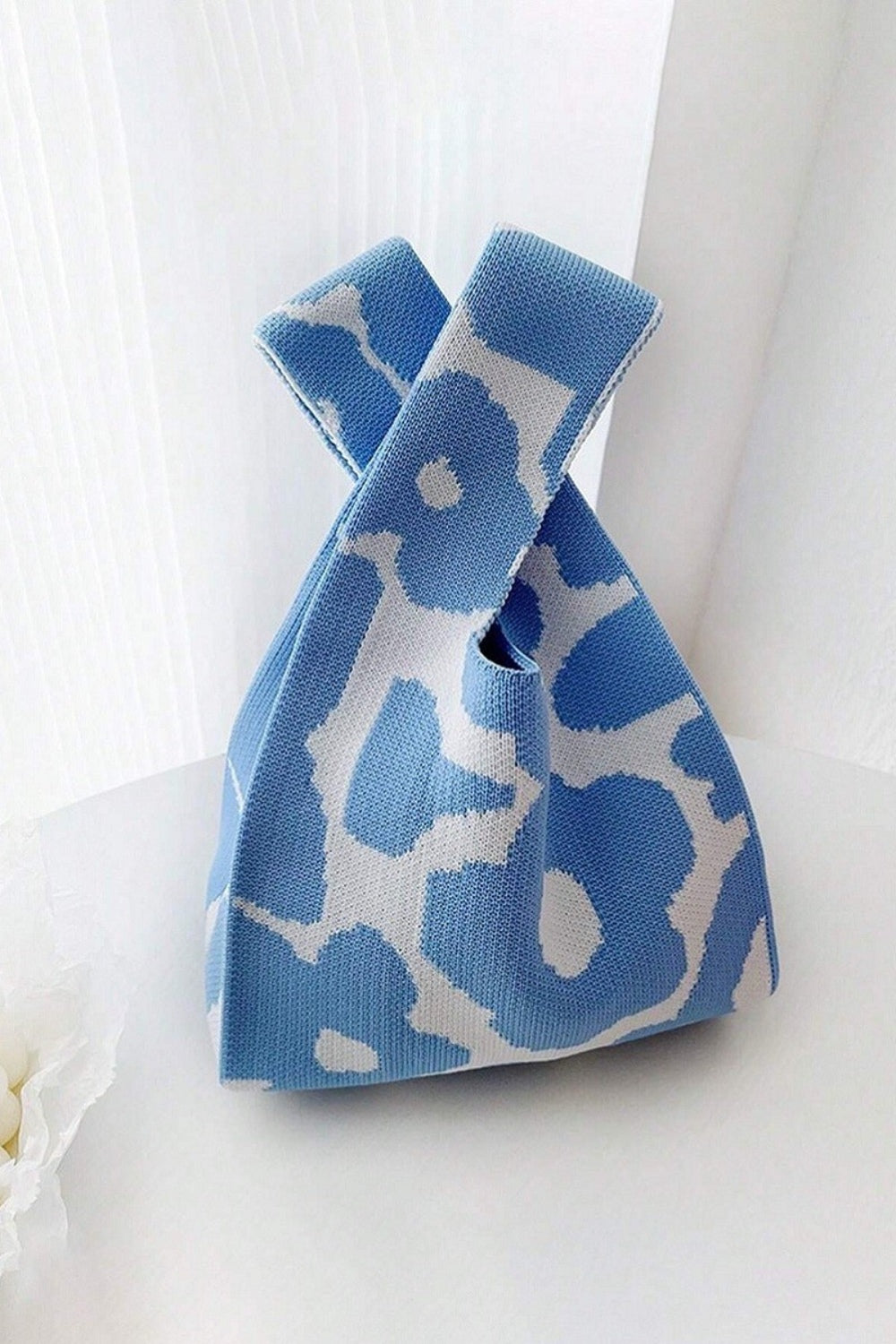 NEW! Flower Eco-Friendly Knitted Handbag