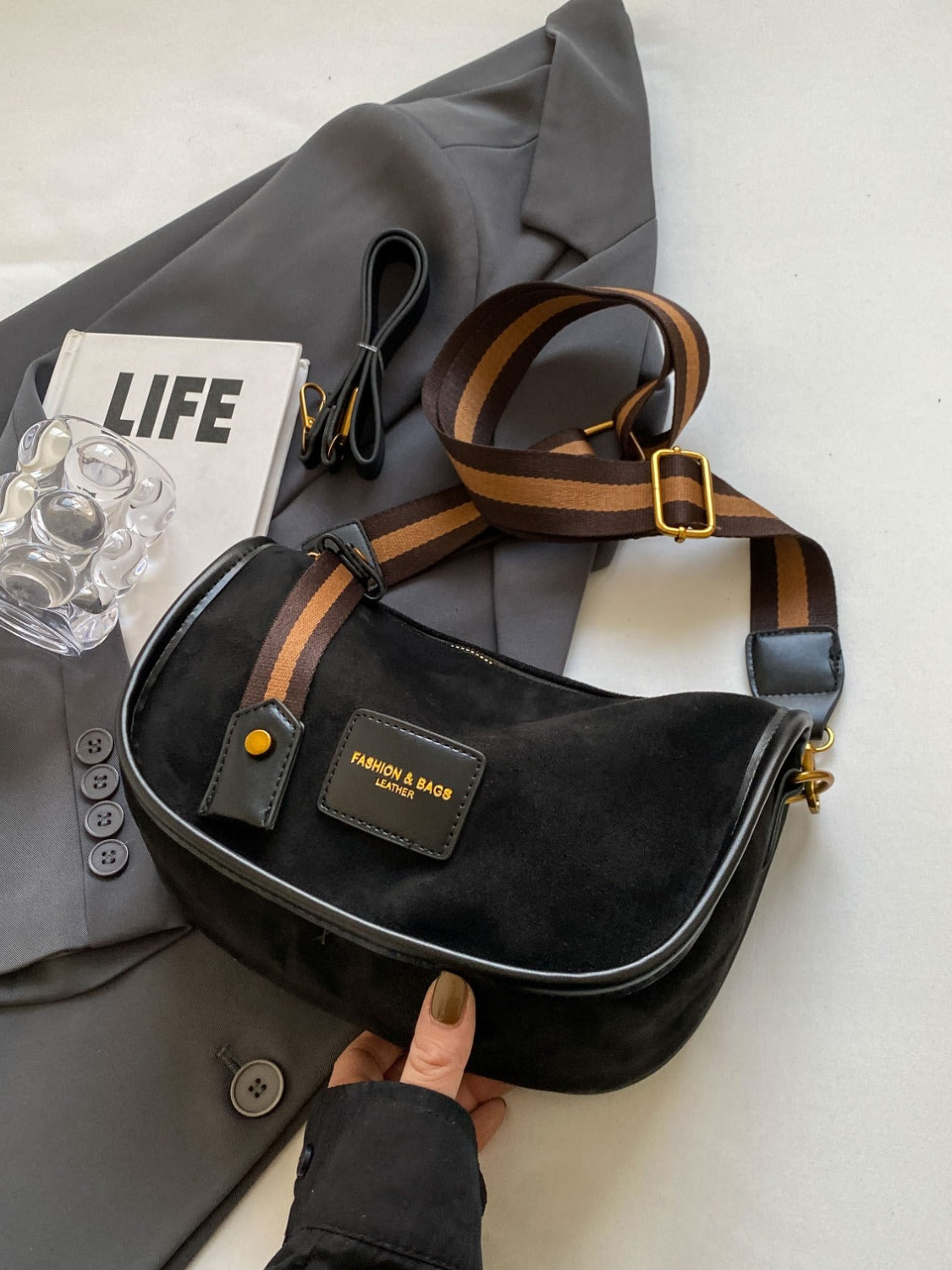 The Mali Adjustable Strap Shoulder Bag
