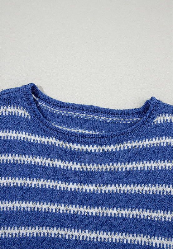 The Clarke Striped Knit Sweater