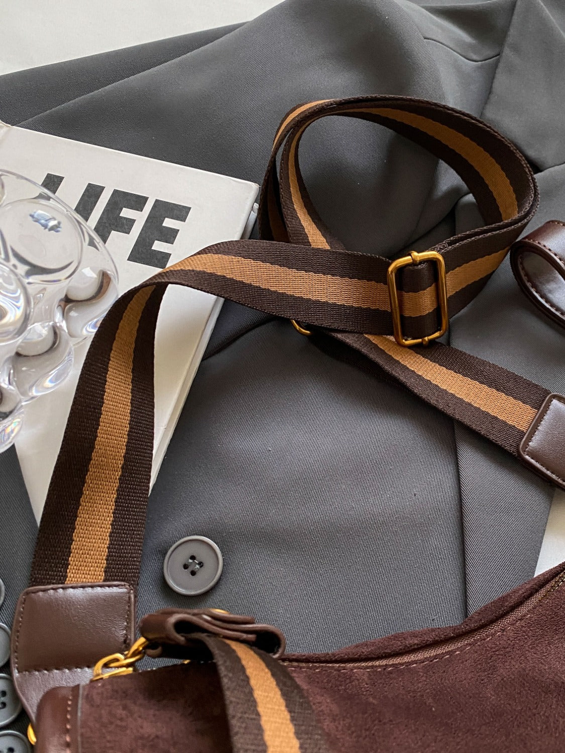 The Mali Adjustable Strap Shoulder Bag