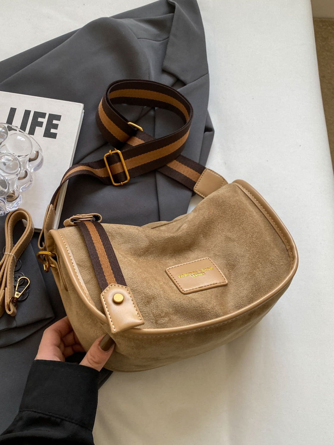The Mali Adjustable Strap Shoulder Bag