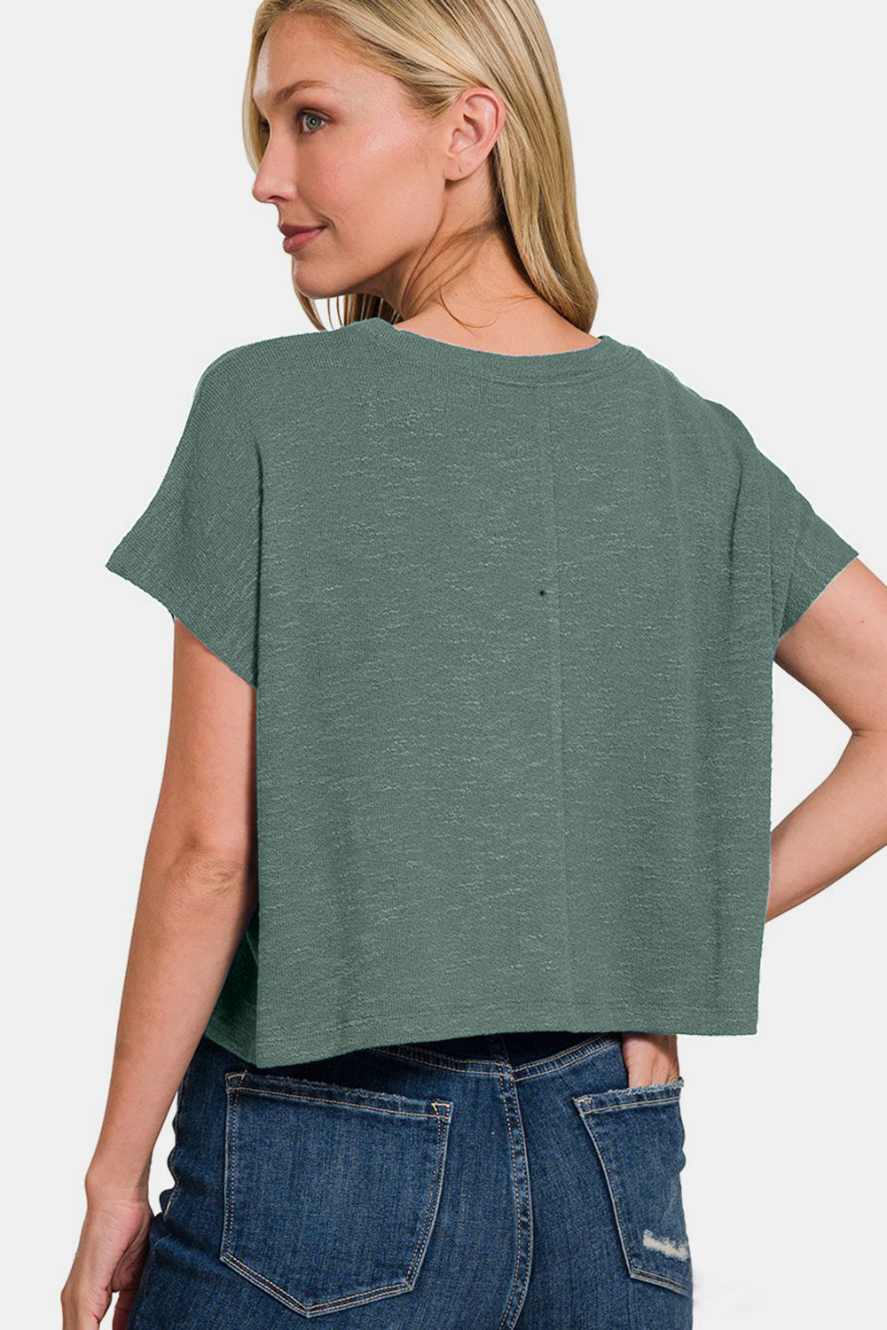 Oversized Crop Tee
