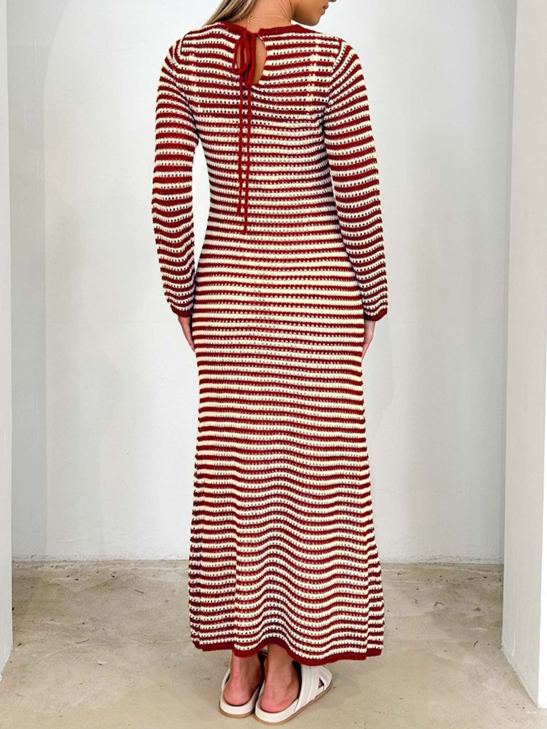 The Devine Striped Sweater Dress