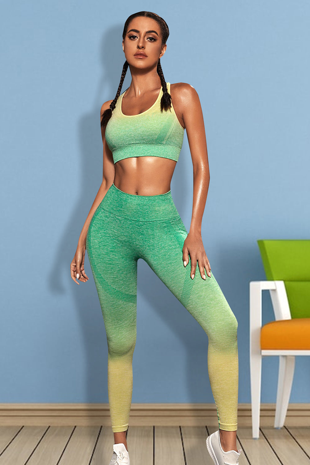 Ombré Active Leggings Active Set