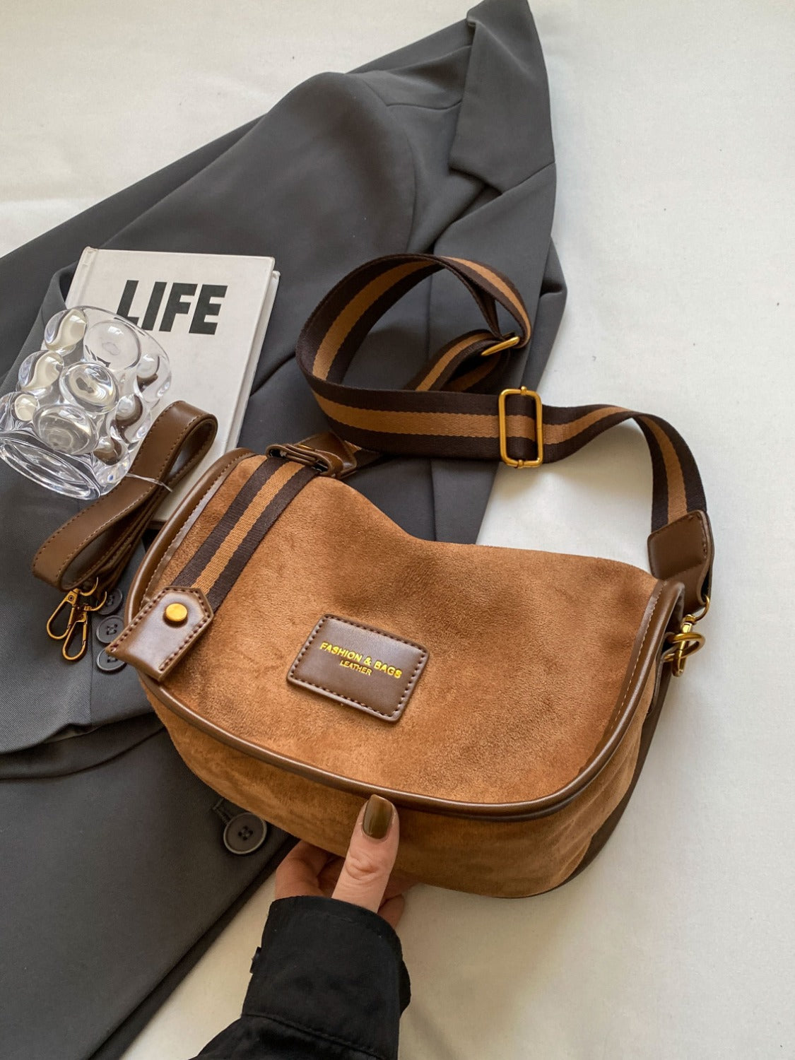 The Mali Adjustable Strap Shoulder Bag