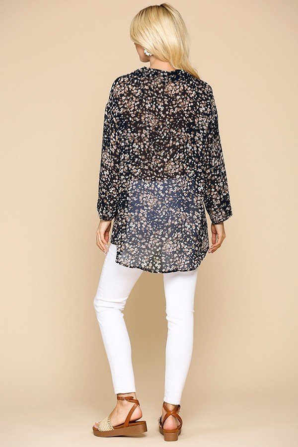 Oversized Lightweight Button Down Shirt