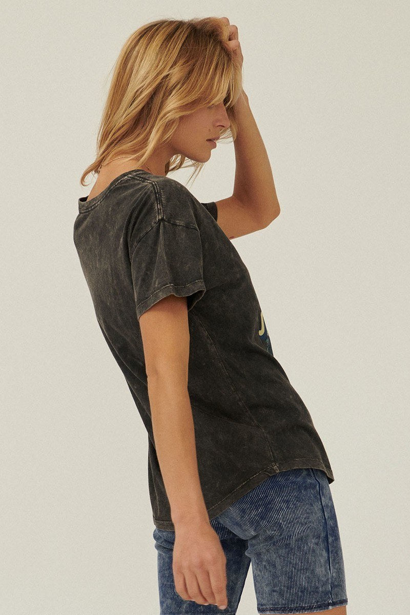 Mineral Washed Graphic T-shirt