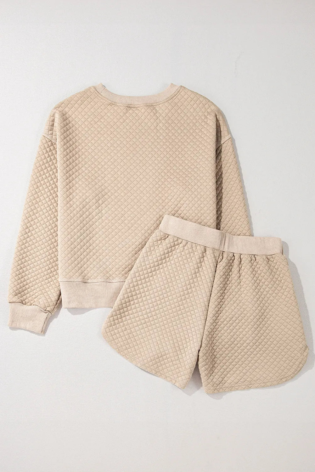 The Turner Quilted Long Sleeve Top and Shorts Set