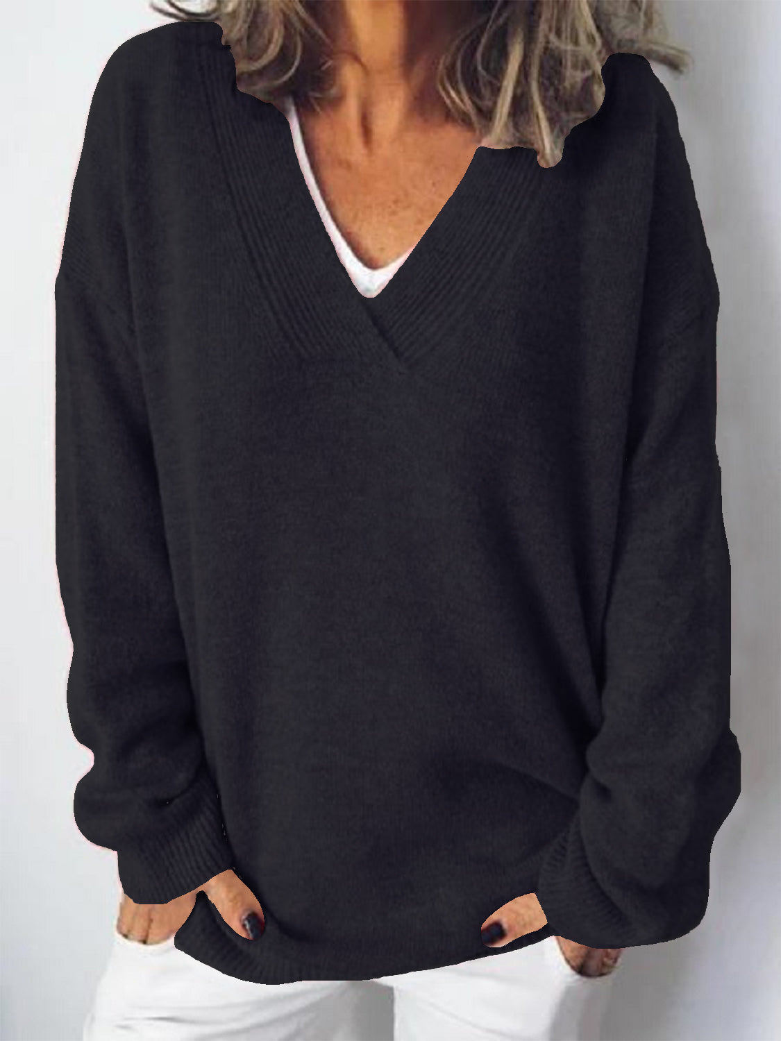 The Brinley V-Neck Sweater