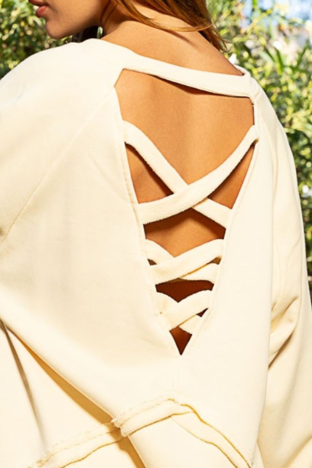 Balloon Sleeve Sweatshirt