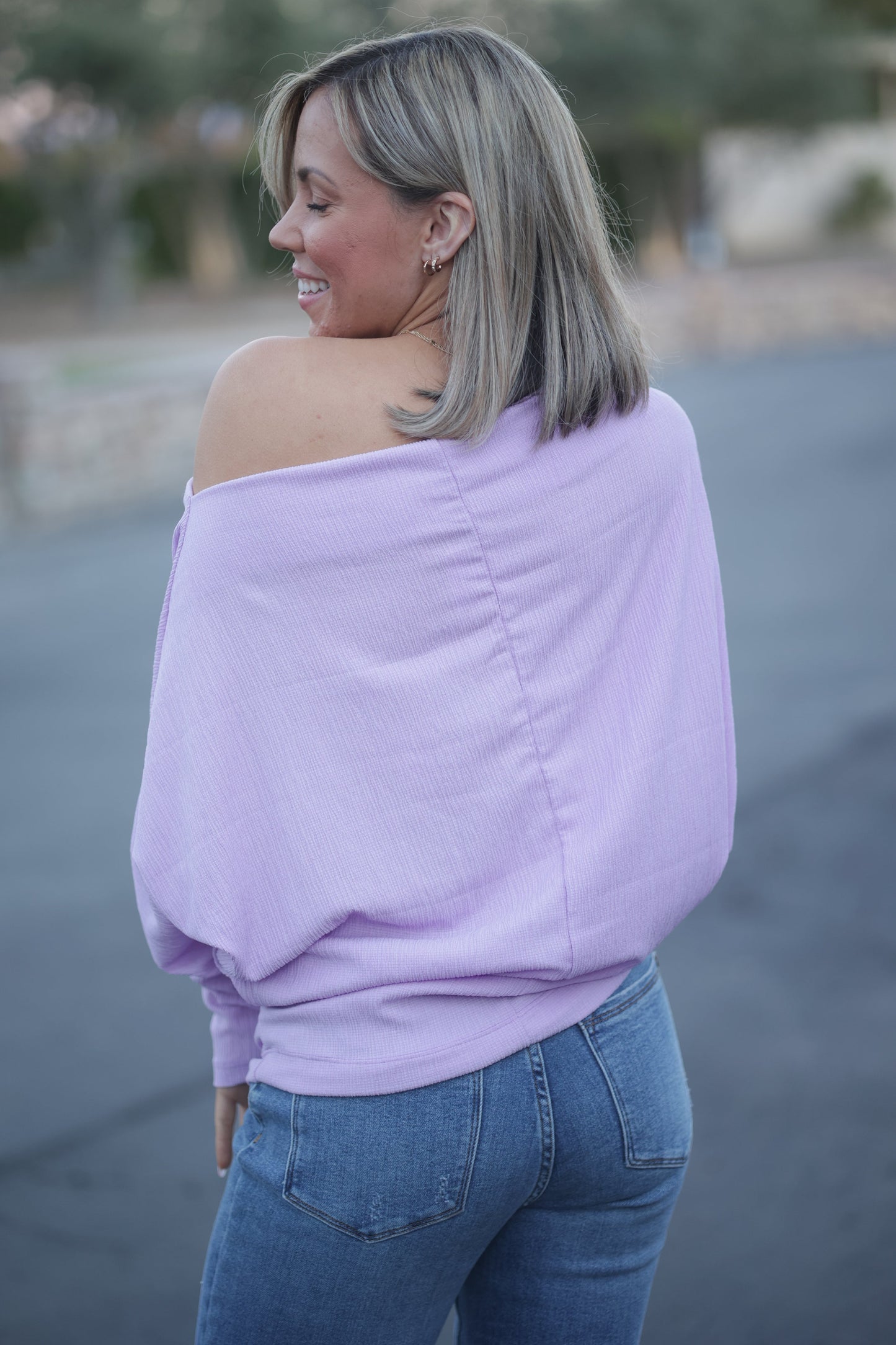 NEW! Lavender Fields Dolman