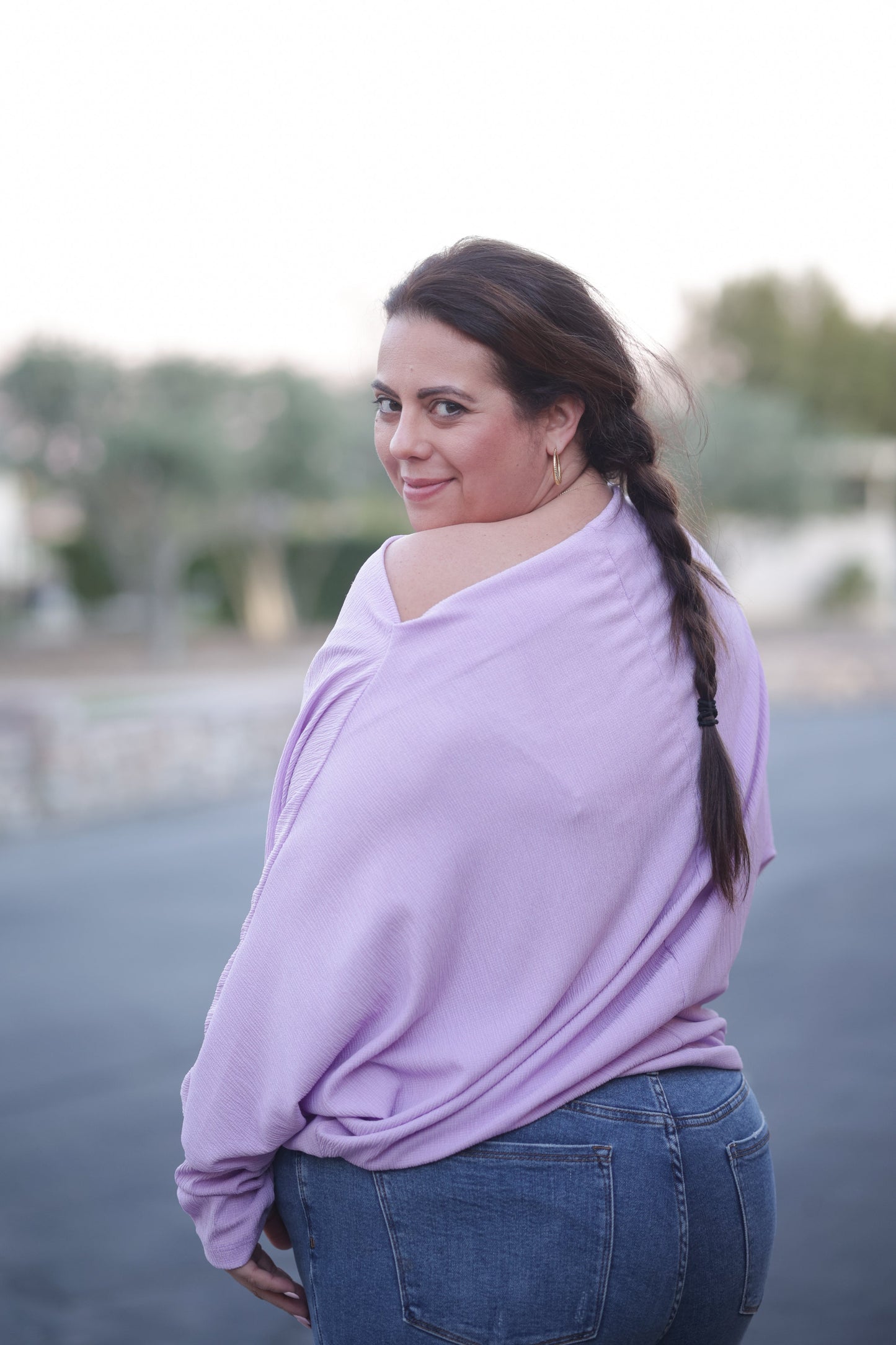 NEW! Lavender Fields Dolman