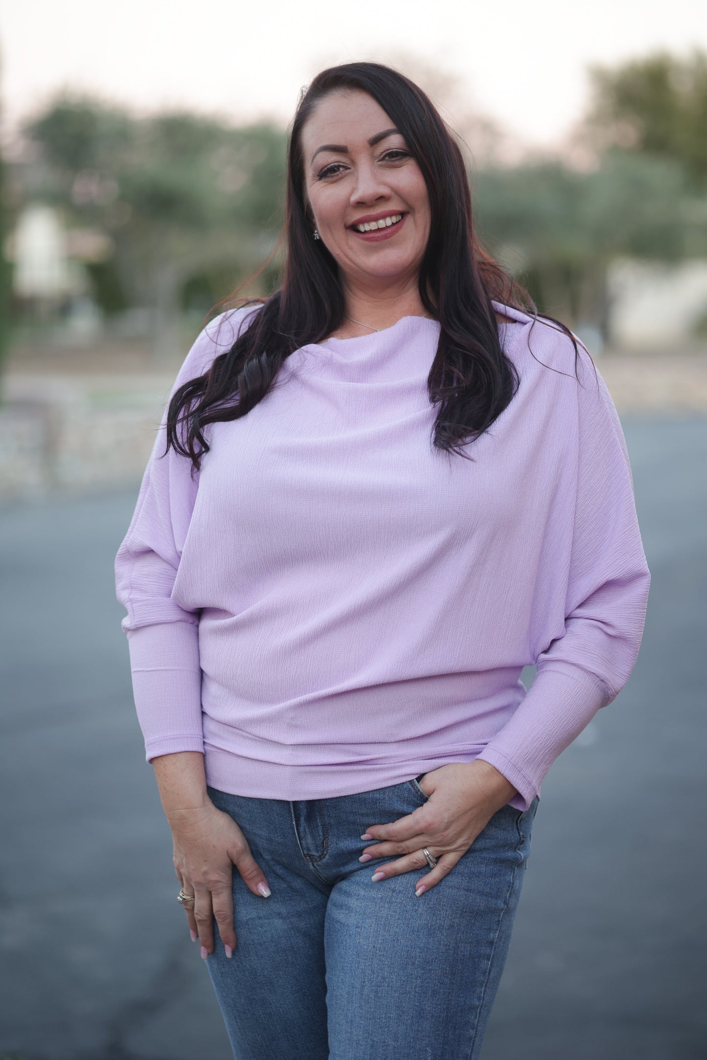 NEW! Lavender Fields Dolman