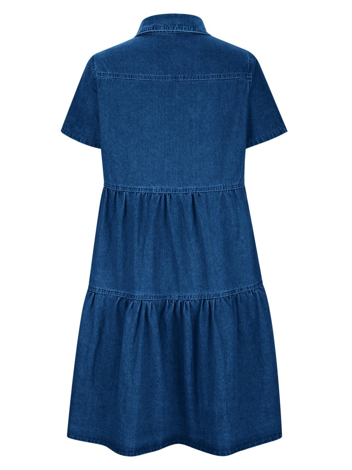 The Odette Denim Midi Dress