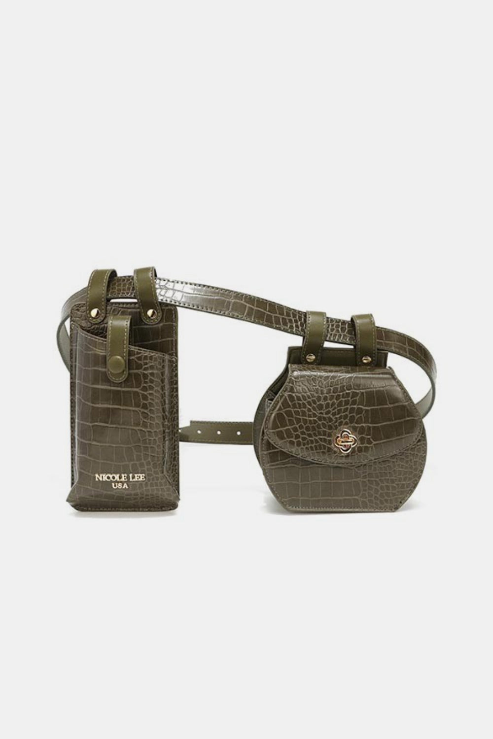 The 2 Piece Texture Belt Bag