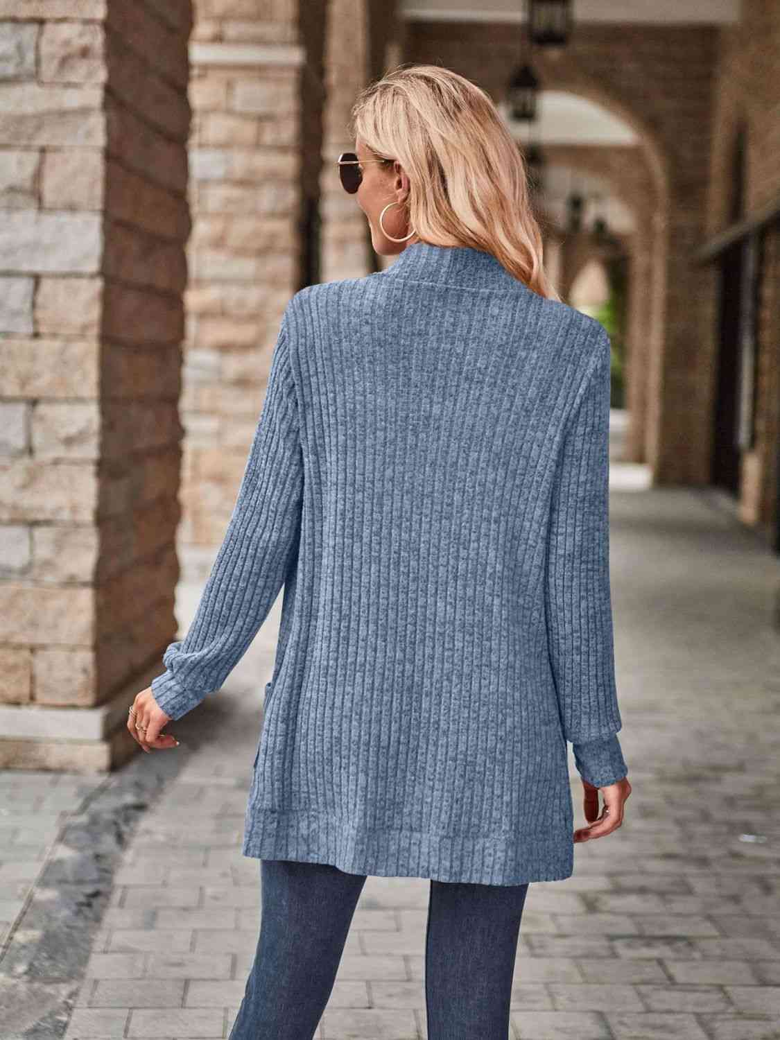 The Ellie Open Front Cardigan with Pockets
