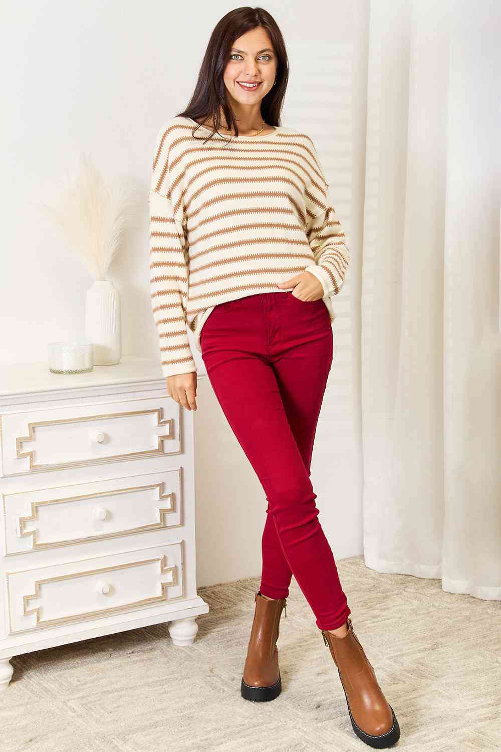 The Monroe Striped Sweater