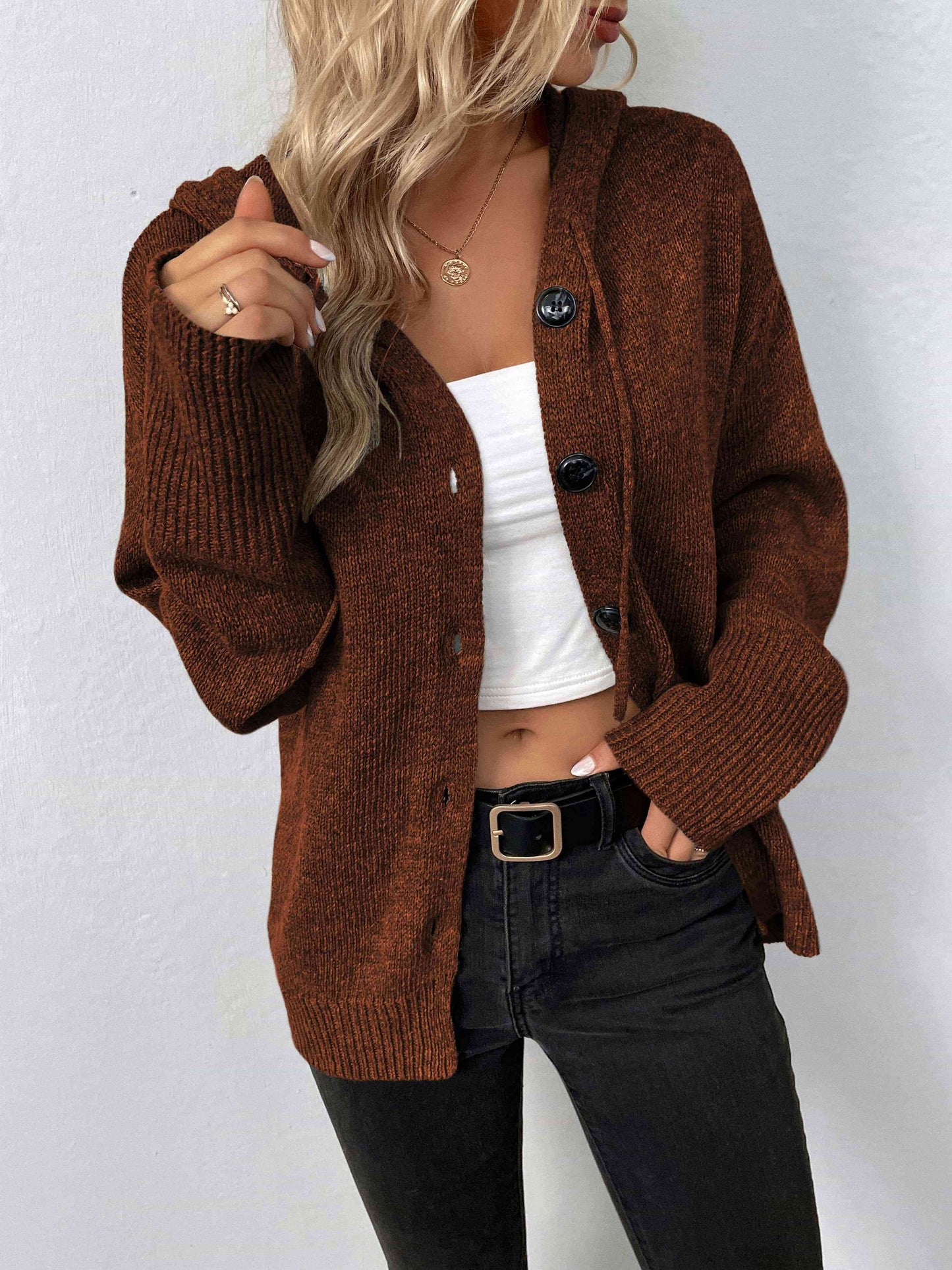 The Collins Knit Hoodie