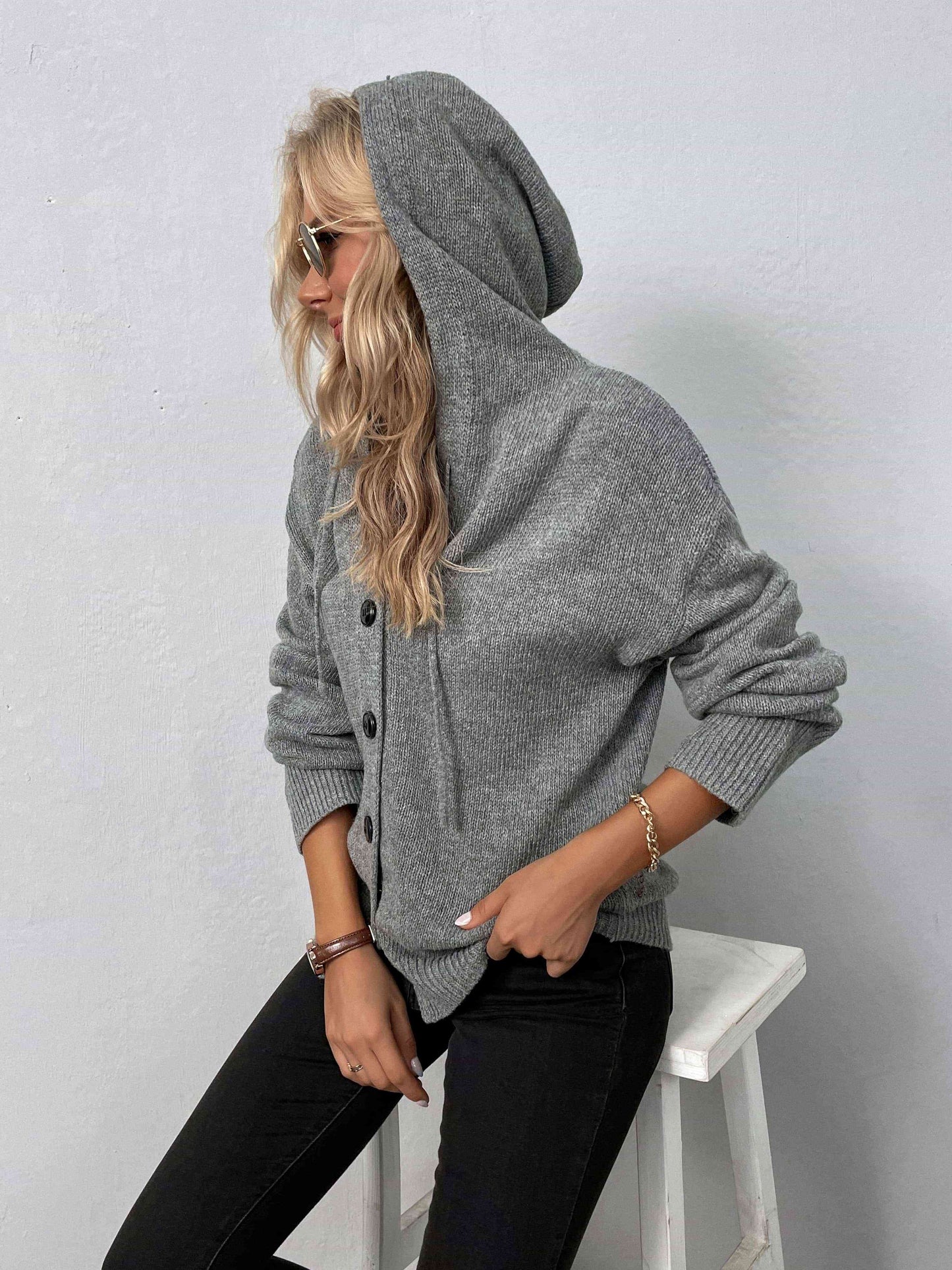 The Collins Knit Hoodie