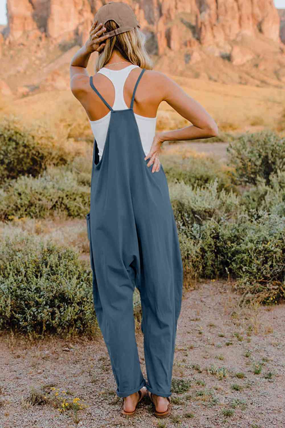 The Capri V-Neck Sleeveless Jumper
