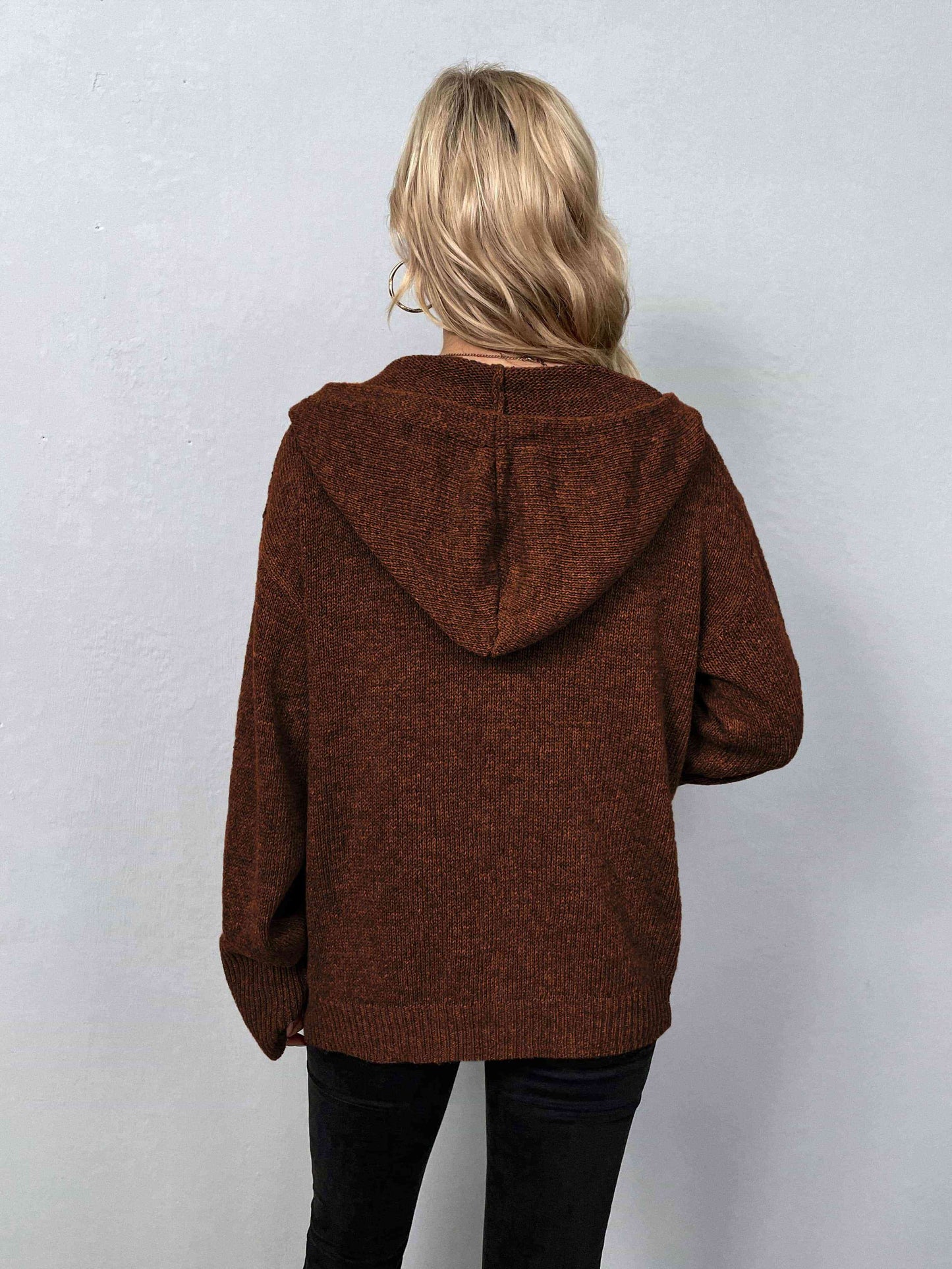 The Collins Knit Hoodie