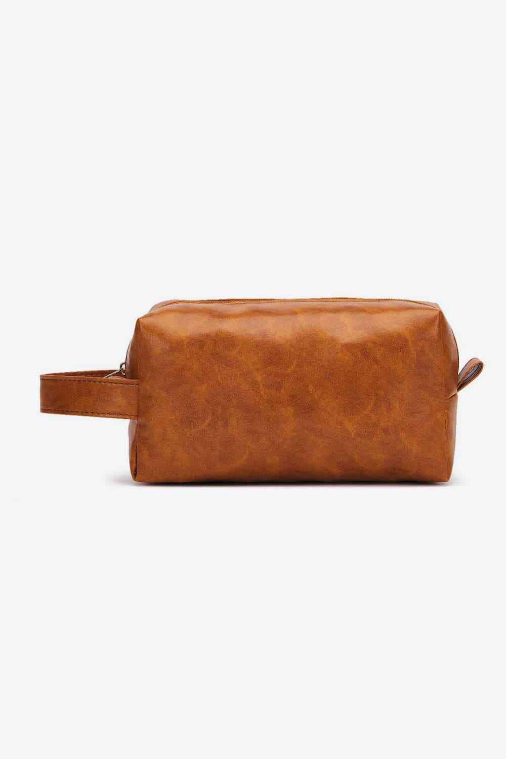 Leather Makeup Bag