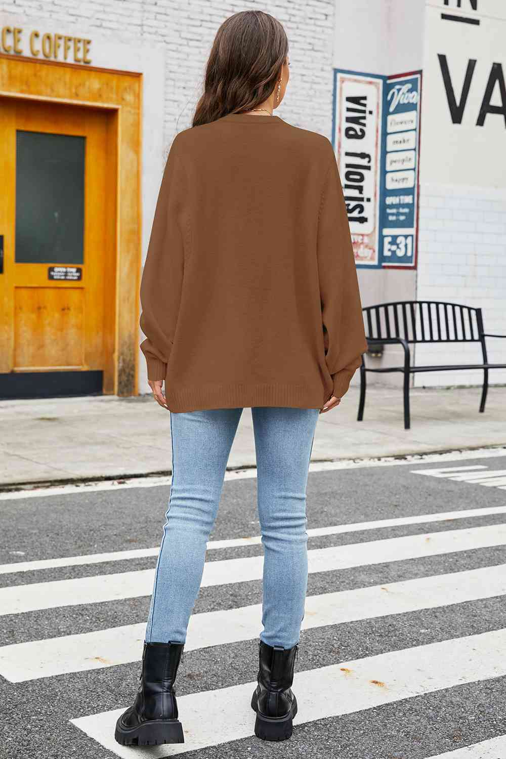 The Brynlee Oversized Knit Sweater