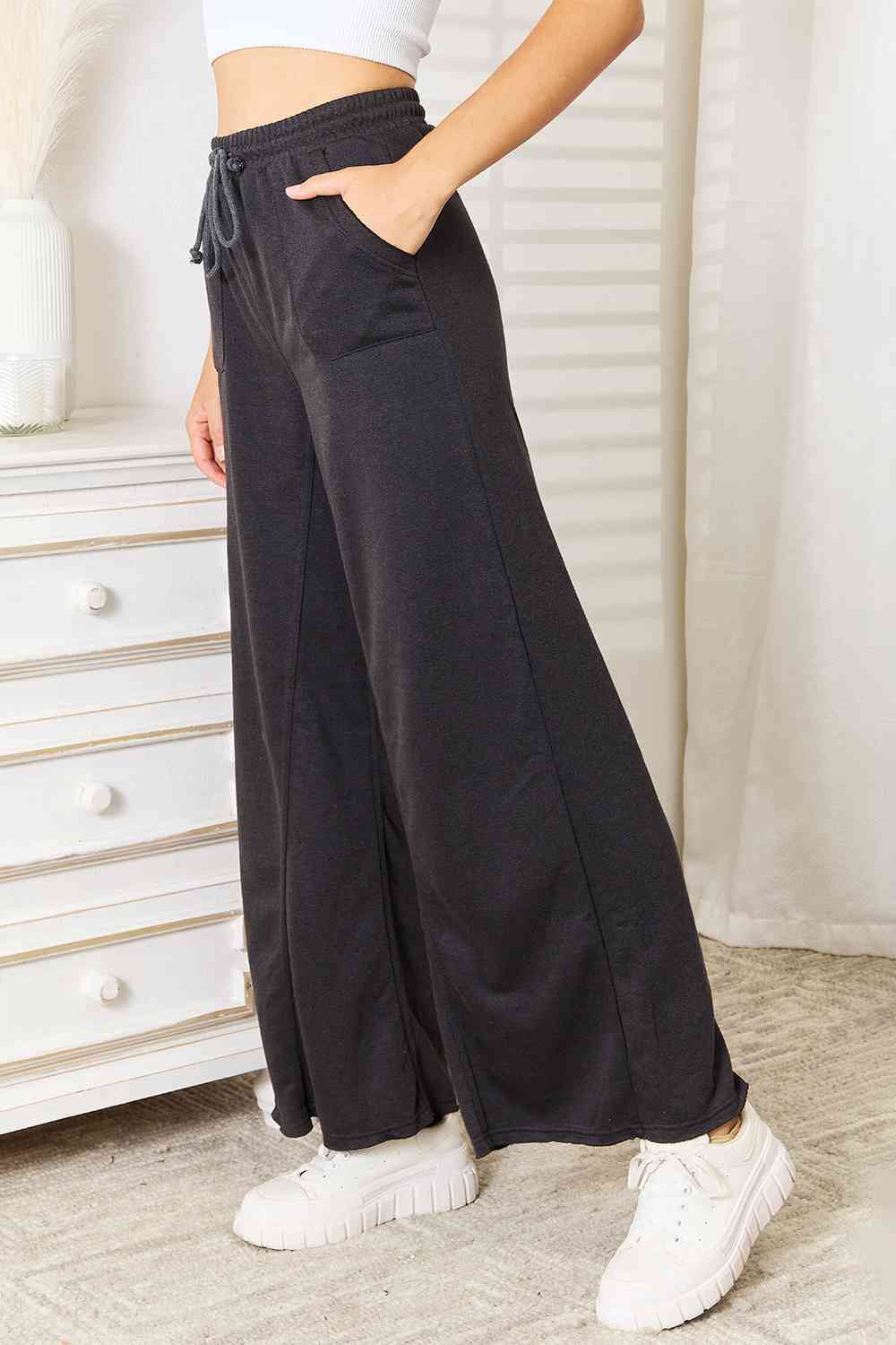 The Adley Wide Leg Lounge Pants