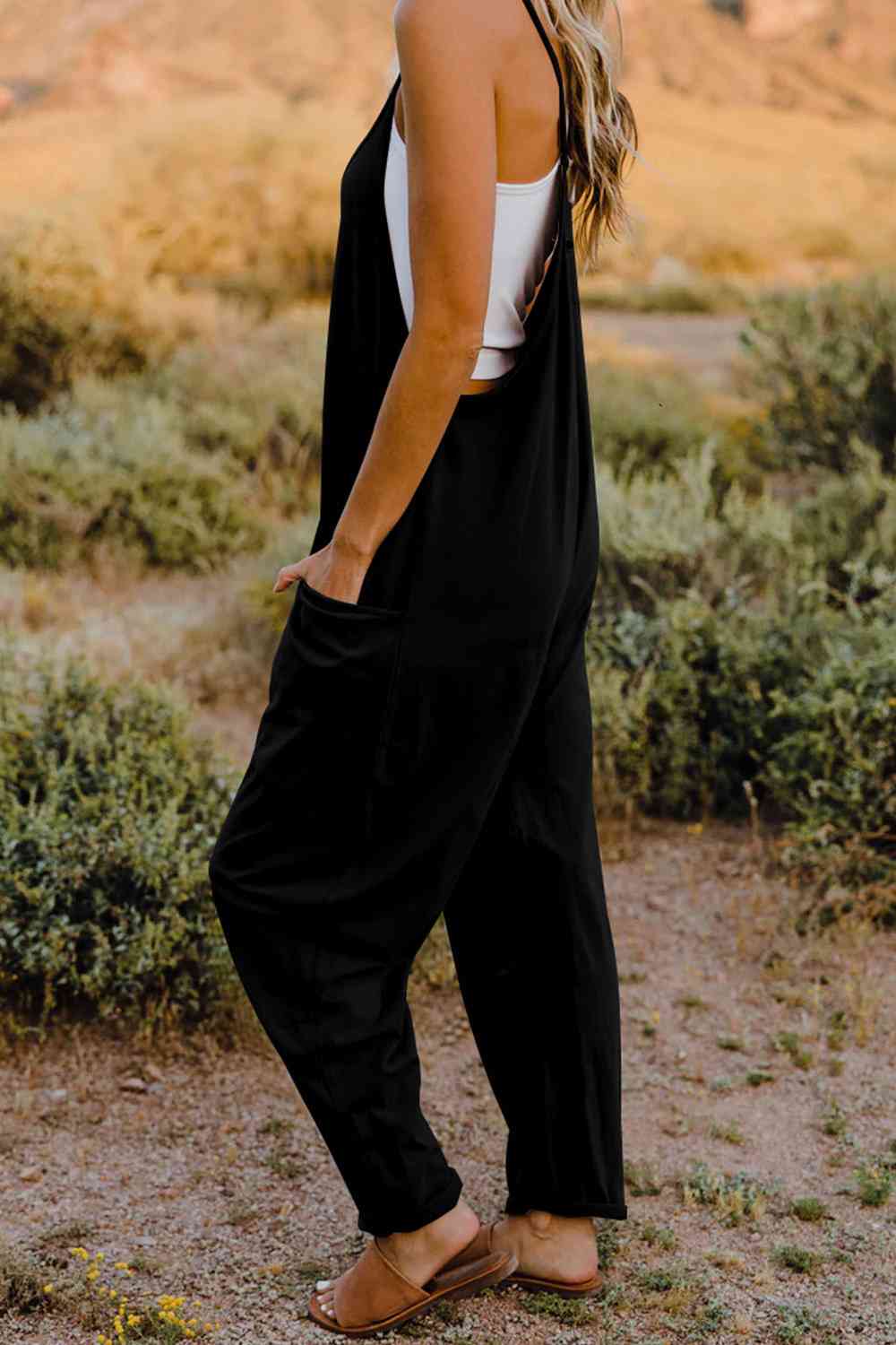 The Capri V-Neck Sleeveless Jumper