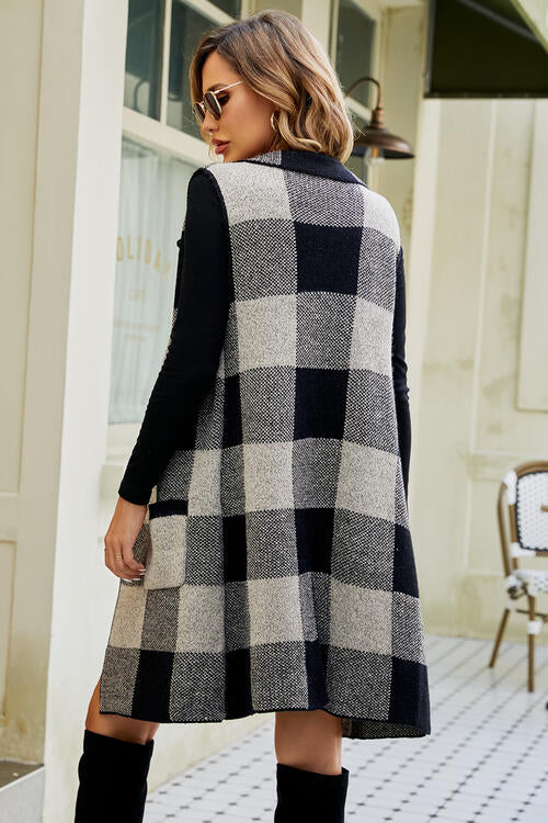 The Rylie Plaid Duster