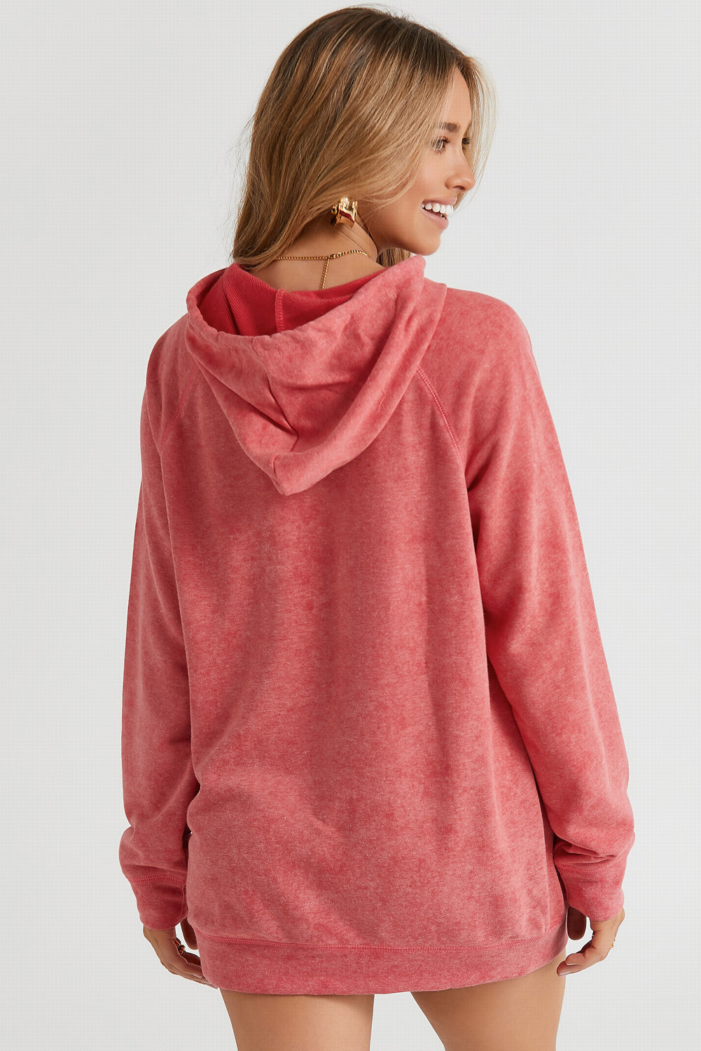 The Oversized Heathered Hoodie