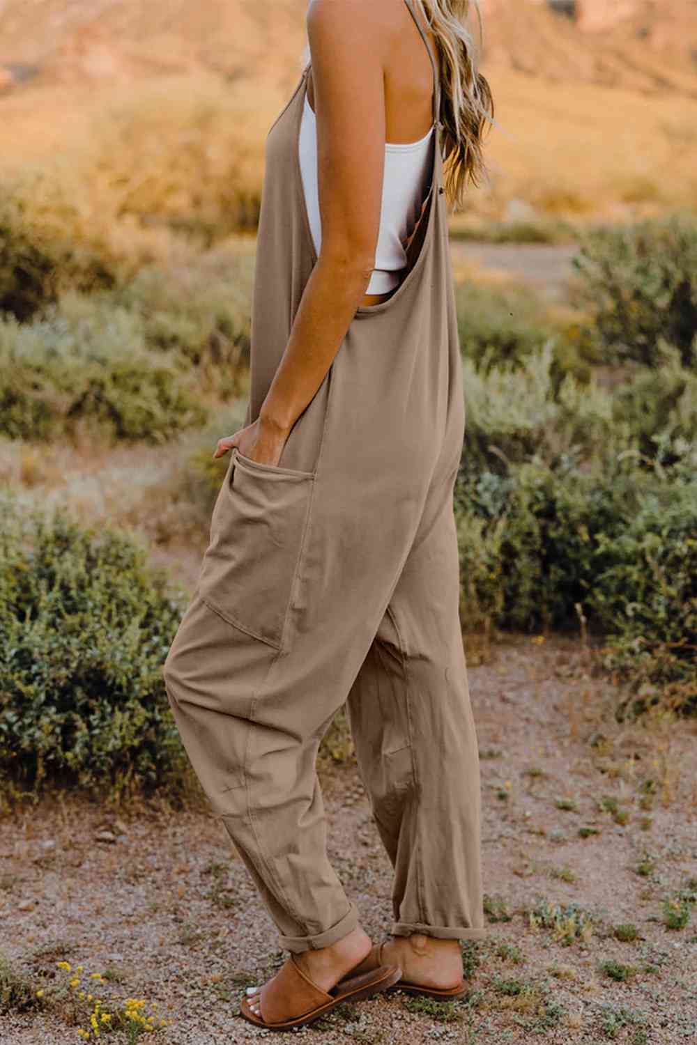 The Capri V-Neck Sleeveless Jumper