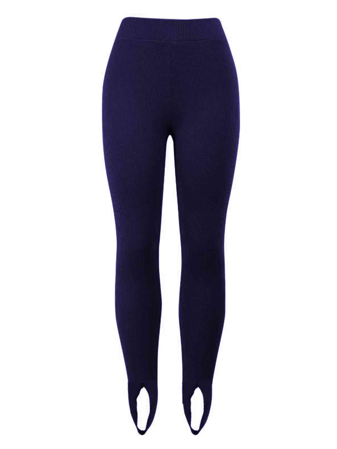 The Birdie Ribbed Stirrup Leggings