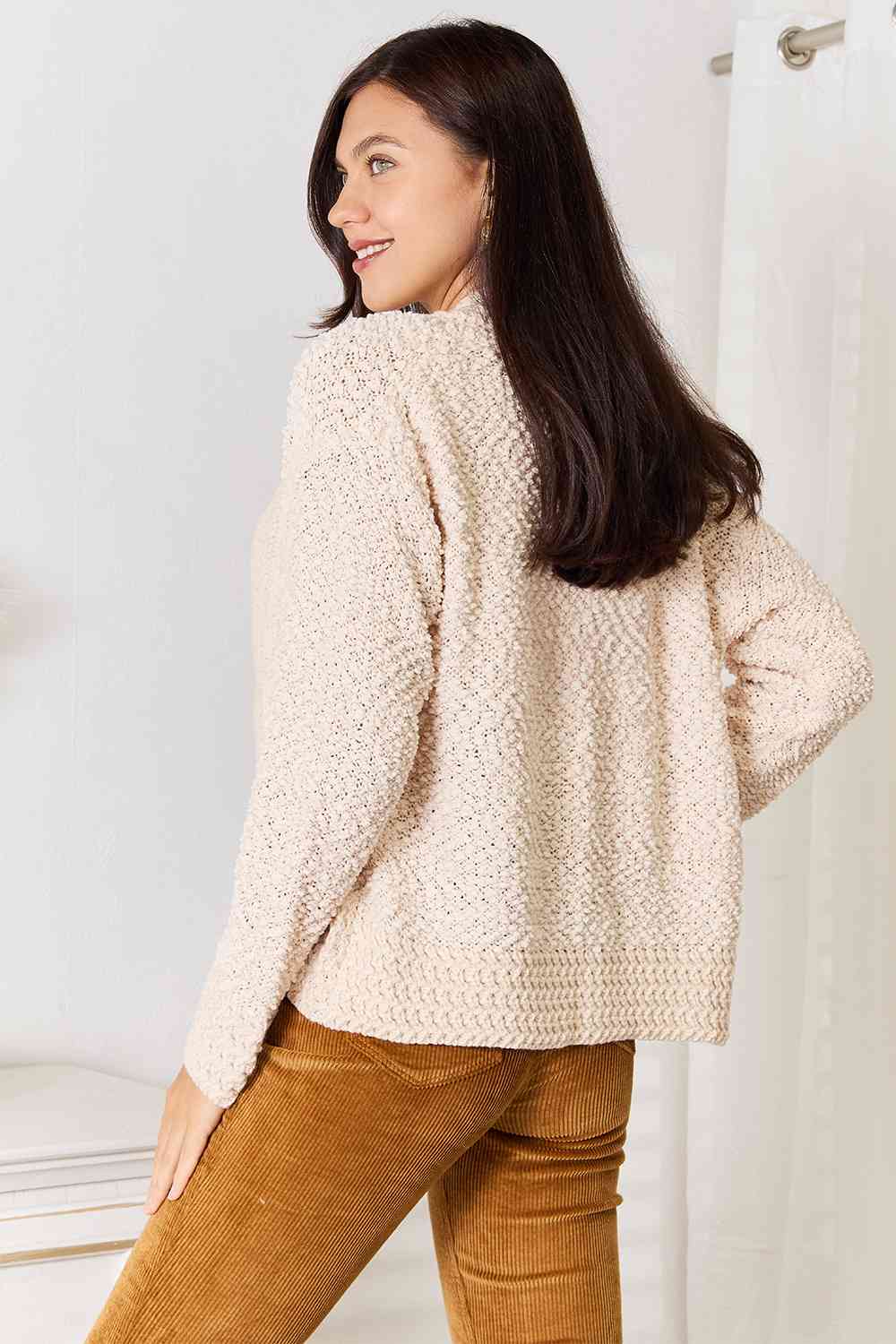 The Casey Open Front Long Sleeve Cardigan