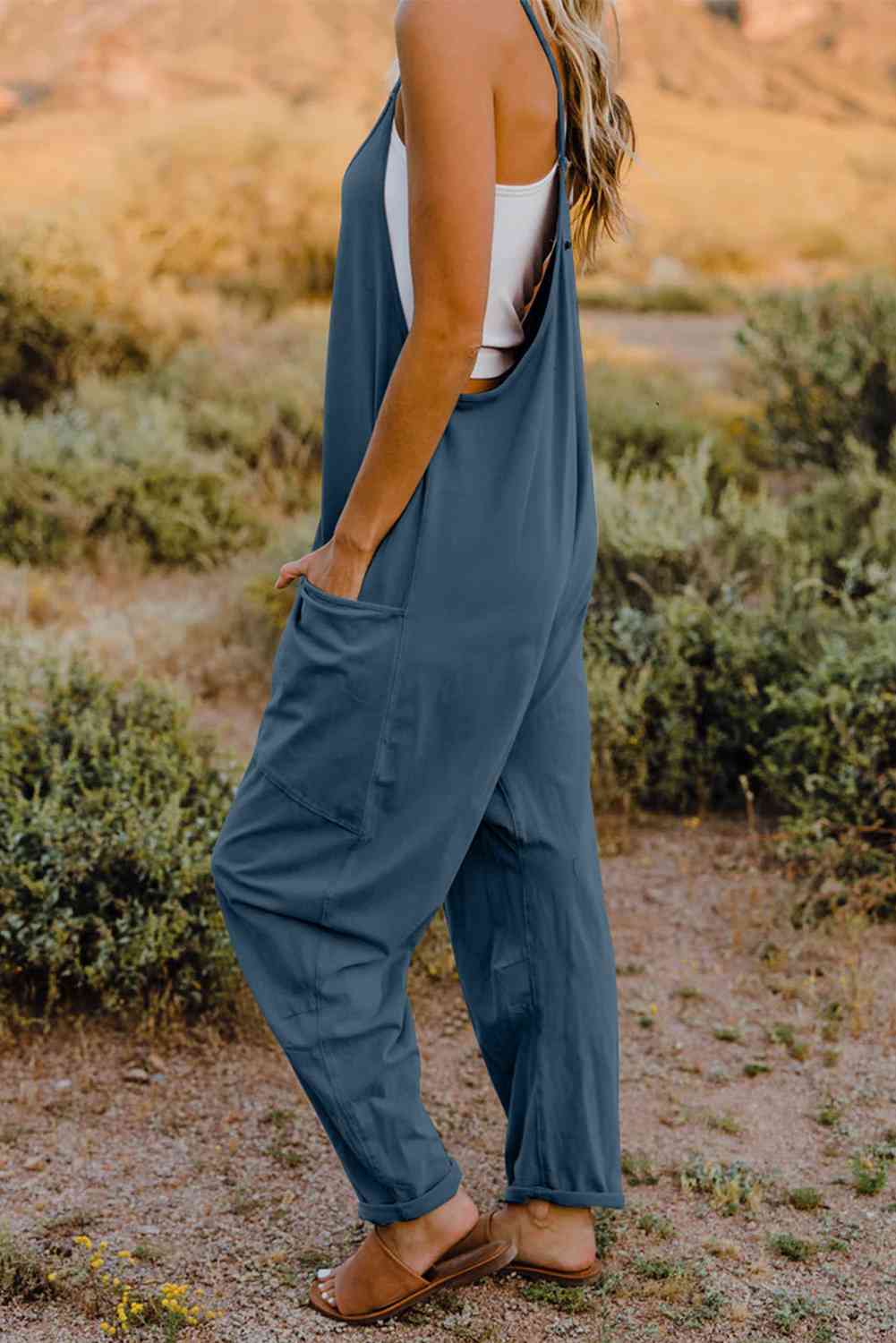 The Capri V-Neck Sleeveless Jumper