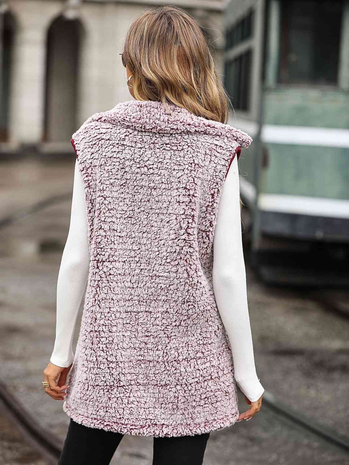 The Sasha Button Down Vest