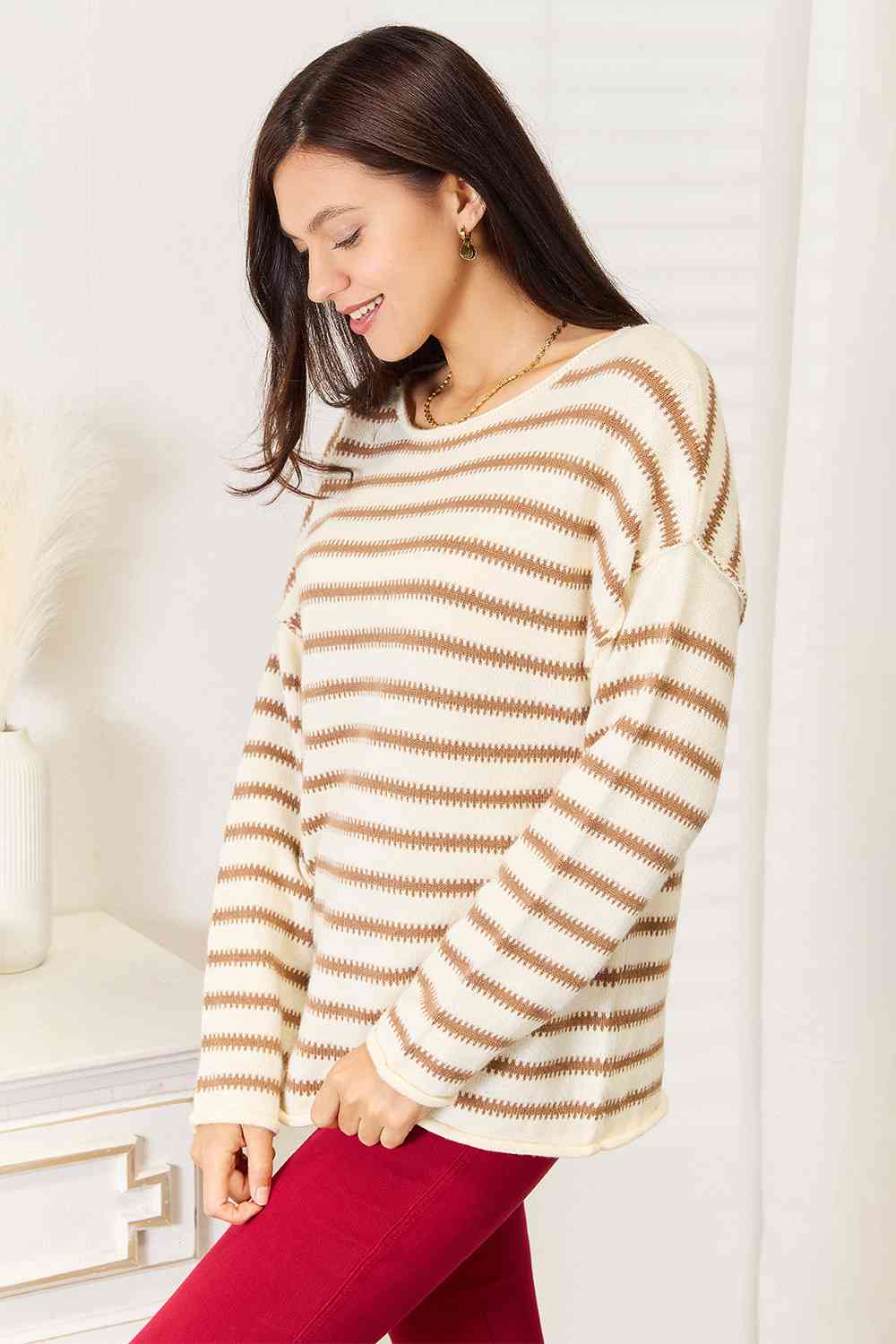 The Monroe Striped Sweater